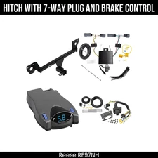 Hitch Tow PKG+ Brake Control For 20-25 Buick Encore GX w/o LED Taillights New