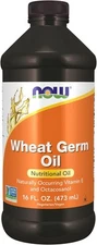 Wheat Germ Oil with Essential Fatty Acids (EFAs), Nutritional Oil, 16 oz