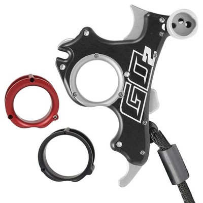 T.R.U. Ball GO2 Archery Release, Index/Pinky Trigger, Black (TGO2-BK): NEW