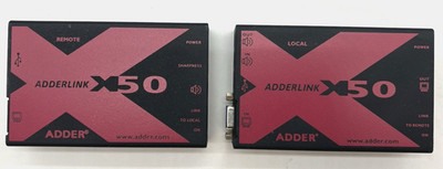 Adderlink Adder X50 Local + Remote Pair Extender KVM