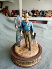 John Wayne Limited Edition Hand Painted Sculpture Limited Edition Numbered 8342