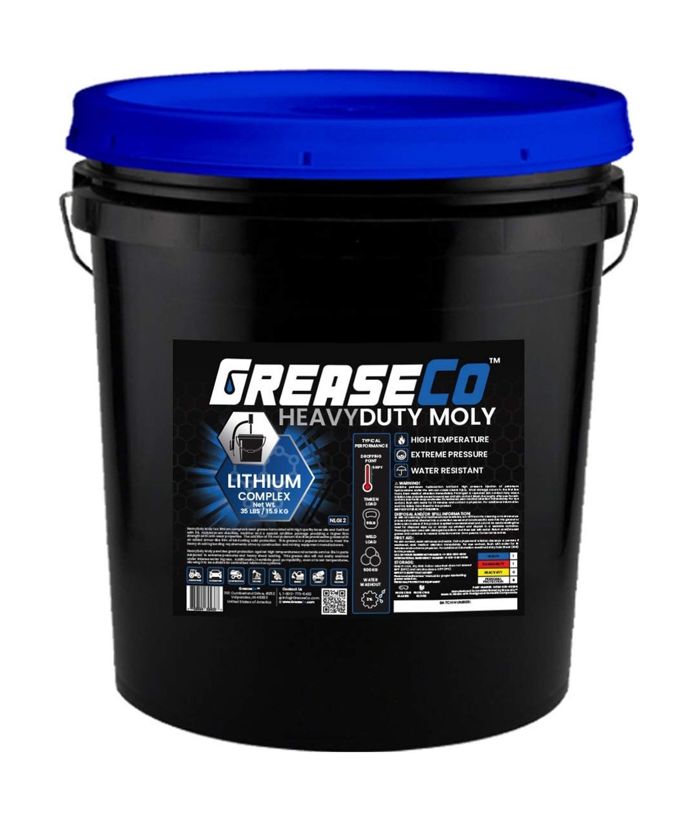 Moly Grease | 3% Molybdenum Disulfide | Fifth Wheel | 5th | 