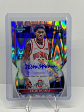 2022 Bowman U Chrome Prospect RayWave Refractor /199 Felix Okpara #94 AUTO