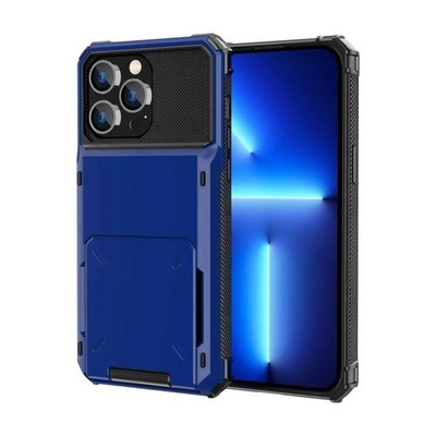 Robuste versteckte Brieftasche Klappfach Hülle für iPhone 11 12 13 14 15 16 17 Pro Max