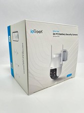 ieGeek 2K Solar Security Camera   Wireless Outdoor PTZ with Night Vision