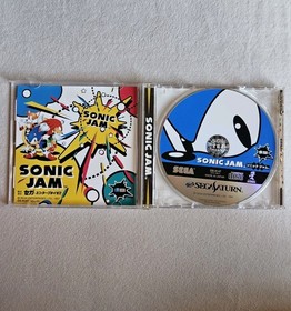 SONIC JAM SEGA SATURN JAPAN 100% COMPLETE IN BOX W/ SPINE ADS & REGISTRATION