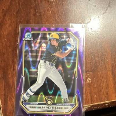 2026 Bowman Chrome Brady Ebel Purple /250 BCP-142