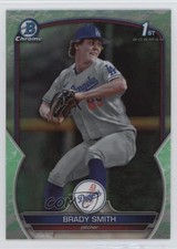 2023 Bowman Draft Chrome Lunar Glow Refractor Brady Smith #BDC-109 0p8x