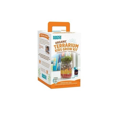 Back to the Roots Organic Kids Terrarium Grow Kit - Easy-to-Use DIY