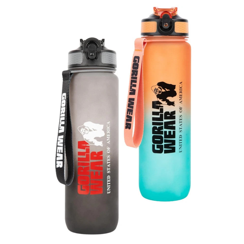 Gorilla Wear Gradient Water Bottle 1000ML Trinkflasche Fitness Gym
