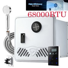 Casa rodante 68000 BTU calentador de agua sin tanque gas propano 3,9 GPM con controlador caliente instantáneo