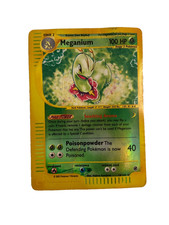 Pokémon Meganium Expedition Base Set 18/165 Holo Rare Card 2002 Damaged on eBay