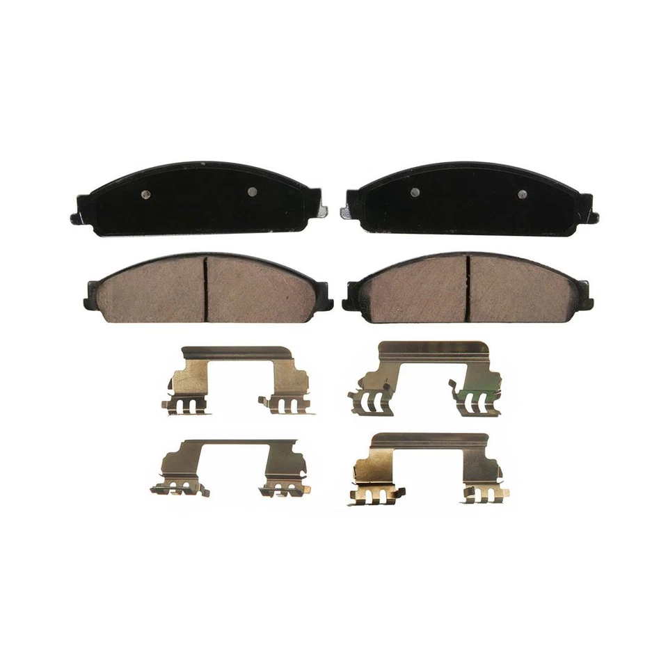 Juego de pastillas de freno de disco delanteras traseras para Ford Taurus X 2008-2009 Foto 3 de 4