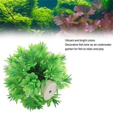 Artificial Aquarium Grass Ball Colorfast Fish Tank Plastic Grass Ball