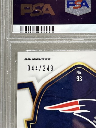 2022 Select #93 Tyquan Thornton RC Concourse Level Tri-Color Prizm PSA 10 POP 3 - Imagen 4 de 4