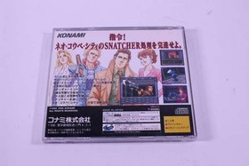 Konami Snatcher Sega Saturn Software FaE20