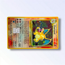 Charz Holographic Credit Card Sticker Debit Skin Decal Cover