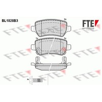 FTE BremsbelÄGe Satz Hinten Passend FüR Chevrolet Corsa Zafira Hyundai IX20 KIA