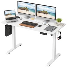 Electric Standing Desk Adjustable Height Sit Stand Home Office Desk Splice Board