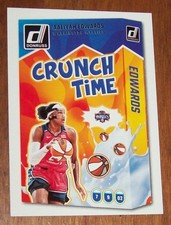 2025 Panini WNBA Donruss Basketball Aaliyah Edwards Crunch Time Card