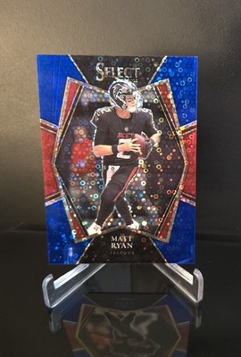 #'d 02/25 🔥 MATT RYAN SSP 2021 Panini Prizm Blue Disco Jersey Number Match #104