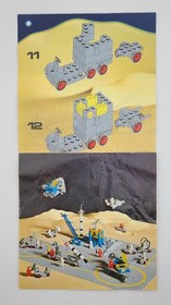 Vintage Collectable LEGO Mobile Ground Tracking Station (894) 1979 Instructions