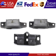 3x Motor Transmission Mount Kit For Mustang 289 Engine 64-66 Before 31966