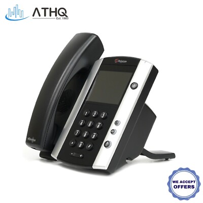 Polycom VVX 500 Microsoft Skype for Business/Lync Edition 12-Line Desktop Phone