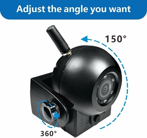 MHCABSR 720P WiFi Bakcup Camera-Wireless Magnetic Reversing Camera with Recha... - Picture 5 of 7