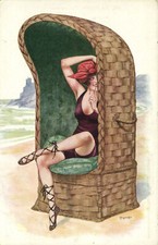 PC ARTIST SIGNED, HEROUARD, GLAMOUR, RISK, CO...