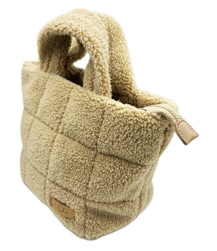 OOG Teddyfell Plüsch Shopper Tasche Wolle Schulter Henkeltasche Tote Bag Fluffy - Picture 23 of 40