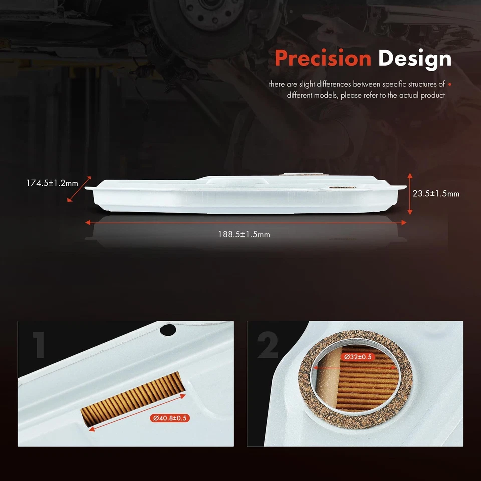 Filtro de transmisión automática para Mercedes-Benz C220 C280 E300 190D 190E 300D Foto 3 de 4