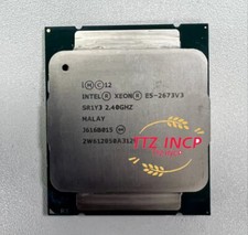 Intel Xeon E5-2673 V3 2.4GHz 12-Core HT PROCESSOR Socket 2011-3 CPU 105W DDR3