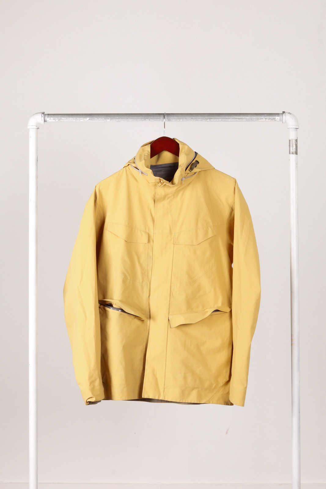 Arc'teryx Veilance FW09 'Compactable Hood Field' Giacca Senape (2009)