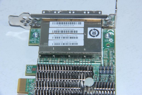 DELL 0TFJRW LSI H3-25553-01A Quad SAS Storage Controller w/ Low Profile Bracket - 第 3/3 張圖片