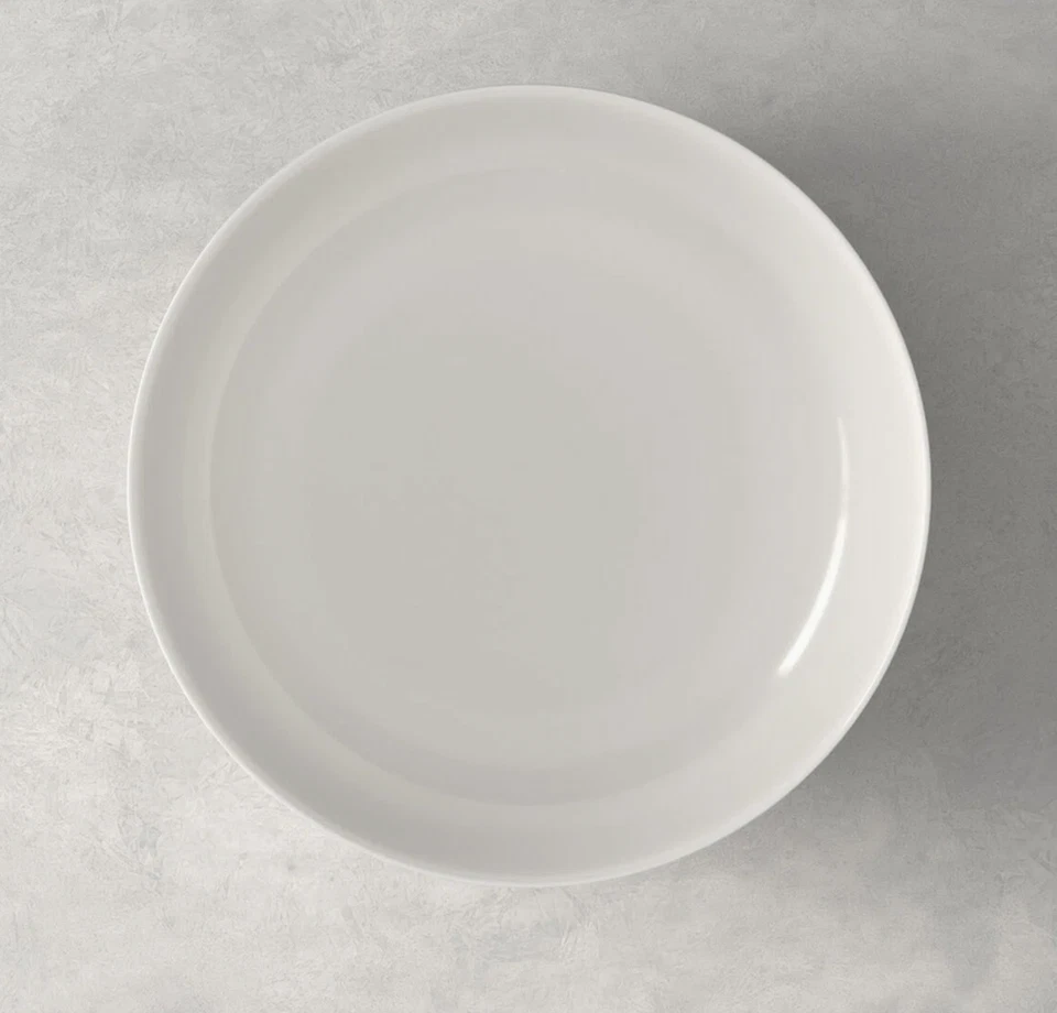 VILLEROY & BOCH FOR ME ROUND WHITE PORCELAIN 15" VEGETABLE BOWL LARGE NEW - Image 2 of 4