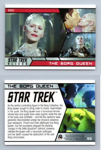 The Borg Queen #99 Star Trek Aliens 2014 Rittenhouse Trading Card - Picture 1 of 1