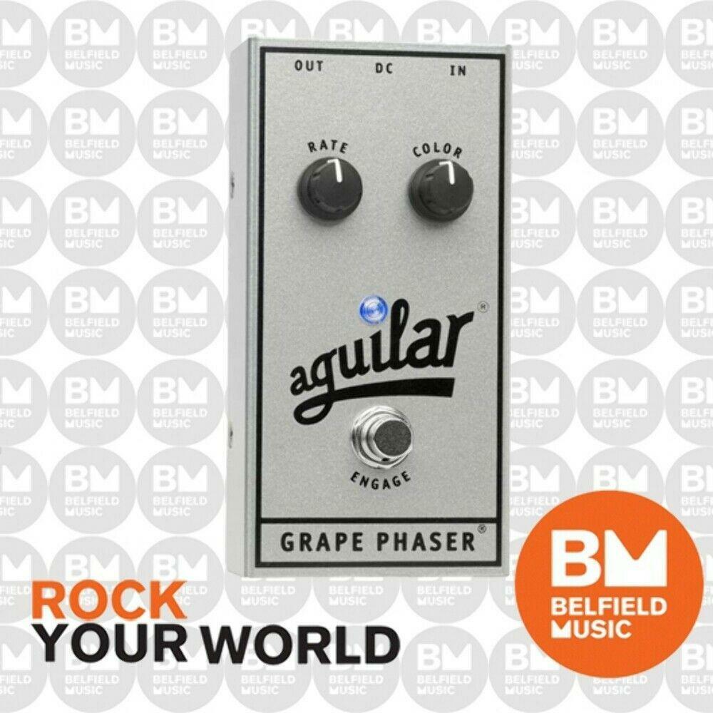 Aguilar 25th Anniversary Grape Phaser Bass Phase Effects Pedal LTD