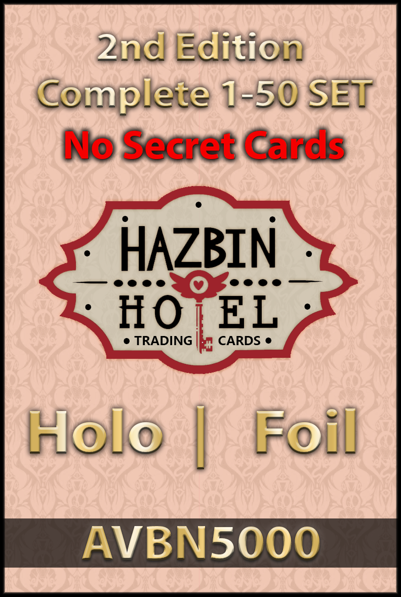 Hazbin Hotel Trading Cards | 1st & 2nd Edition Holo Foils | eBay Hazbin Hotel Trading Cards | 1st & 2nd Edition Holo Foils | eBay