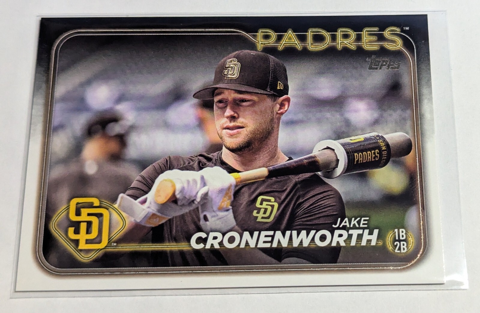 JAKE CRONENWORTH 2024 Topps Baseball Series 1 GOLDEN MIRROR Variation #237 SSP