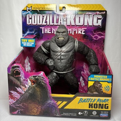 MonsterVerse GODZILLA x KONG the New Empire (2024) BATTLE ROAR KONG 6'' Figure!