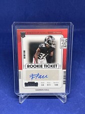 DARREN HALL 2021 PANINI CONTENDERS ROOKIE TICKET AUTO VARIATION RC #200