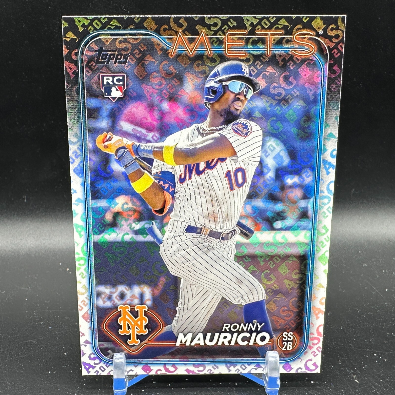 Ronny Mauricio Rookie All-Star Foil Stamped 2024 Topps ASG #224 New York Mets