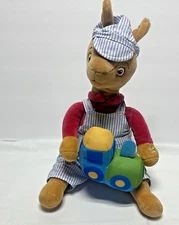 Cuddle Barn Llama Llama Choo-Choo Train I've been working on the Railroad Plush