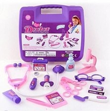Kids Pretend play Doctor PlaySets Toy Medical Tool Box Kit