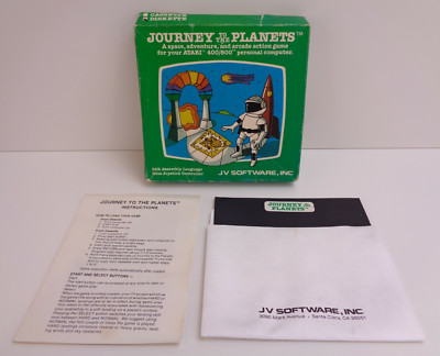 Journey to the Planets 32K Disk für Atari 400/800 Heimcomputer (ungetestet) selten
