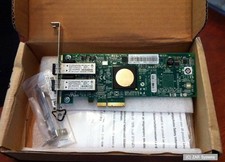 Emulex Dual Port 4GB FC HBA PCI-E 2-PT, PCI Express x4, 42C2071 / 43W7512, Mint Condition