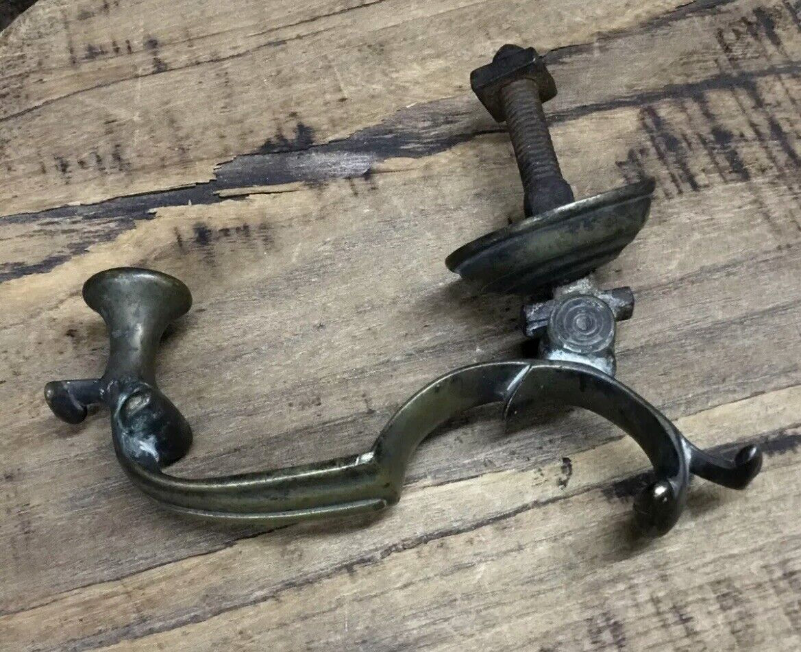 LARGE 8" ANTIQUE c.1887 VICTORIAN BRONZE DOCTORS DOORKNOCKER