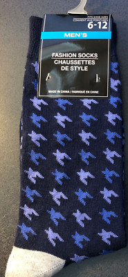 Men Fashion Novelty Casual Dress M design Socks Size 6-12