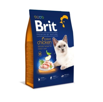 BRIT Cat Premium by Nature Indoor Katzenfutter Huhn 1,5 kg